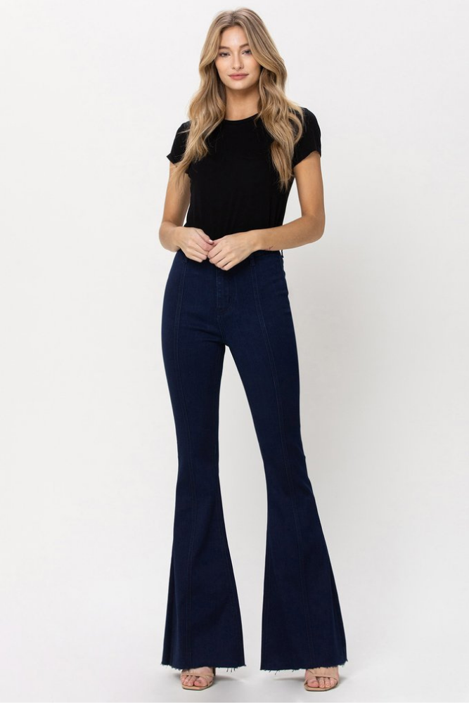 Selena High Rise Flare Jeans - Good Times Boutique