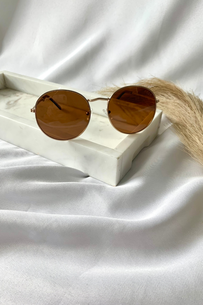 London Sunglasses - Brown - Good Times Boutique