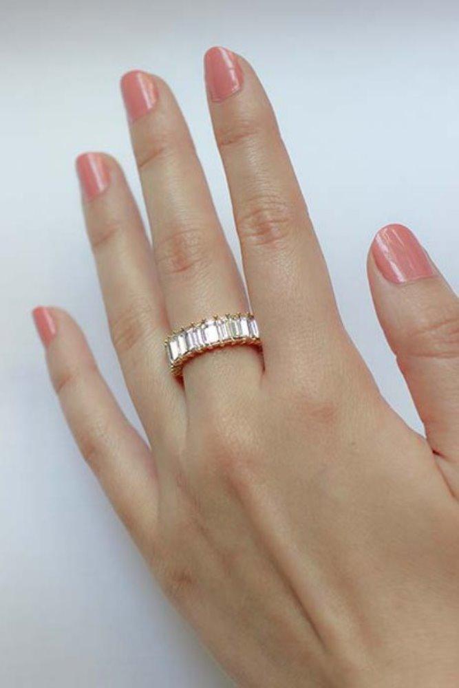 Crystal Shimmer Ring - Good Times Boutique