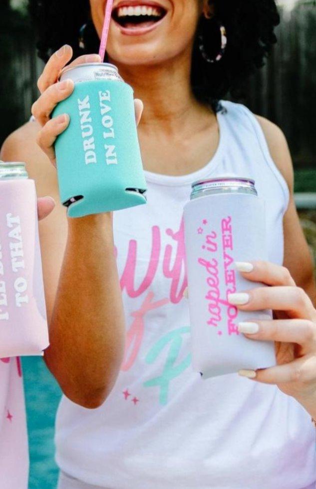 Roped in Forever Koozie - Good Times Boutique