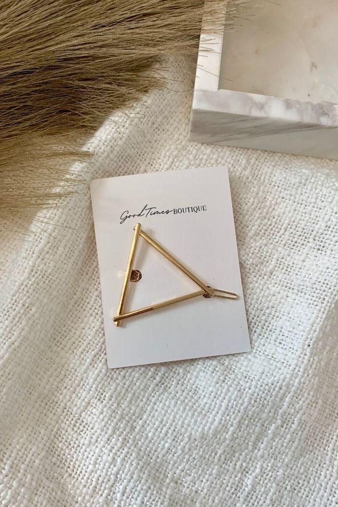 Triangle Hair Clip - Good Times Boutique